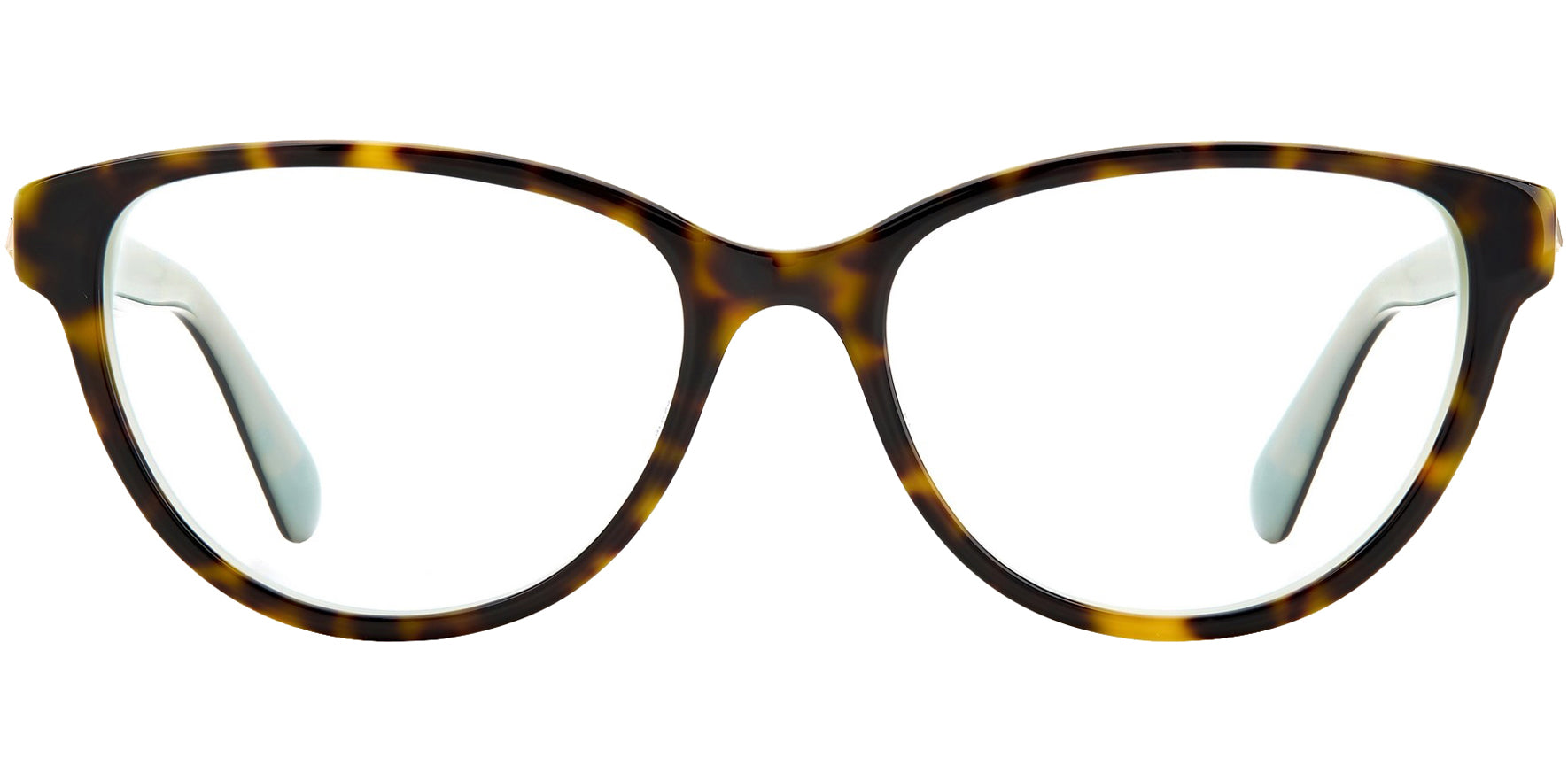Kate Spade Tailynn Havana Cat-Eye Eyeglass Frame w/ Spring Hinges