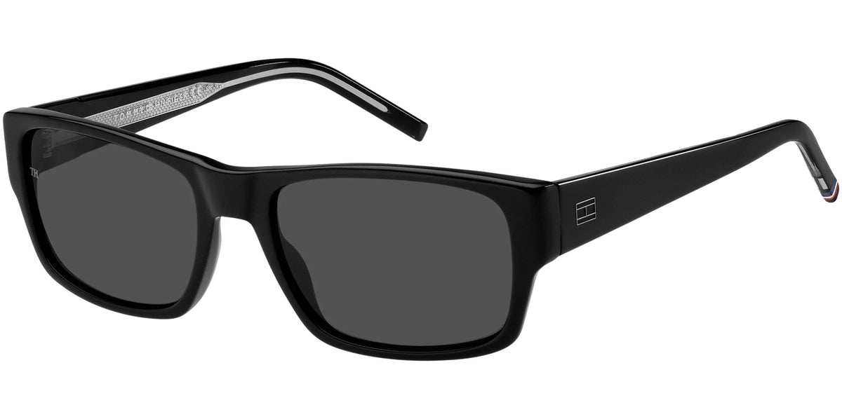 Tommy Hilfiger Classic Rectangle w/ Tapered Temples