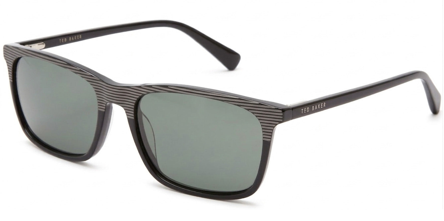 Ted Baker Polarized Rectangle w/ Lined Upper Rims