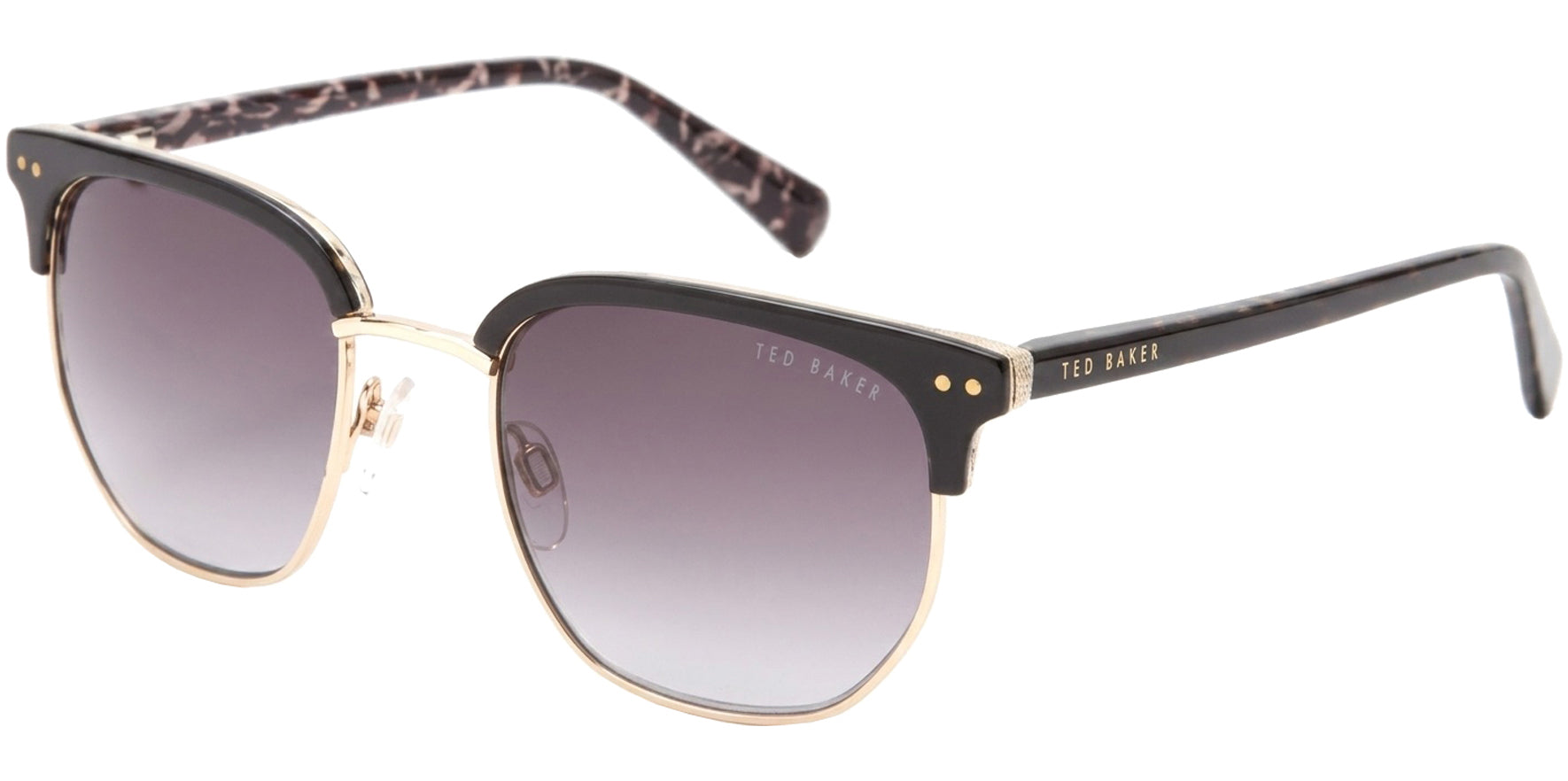Ted Baker Soft Square Browline w/ Flex Hinges