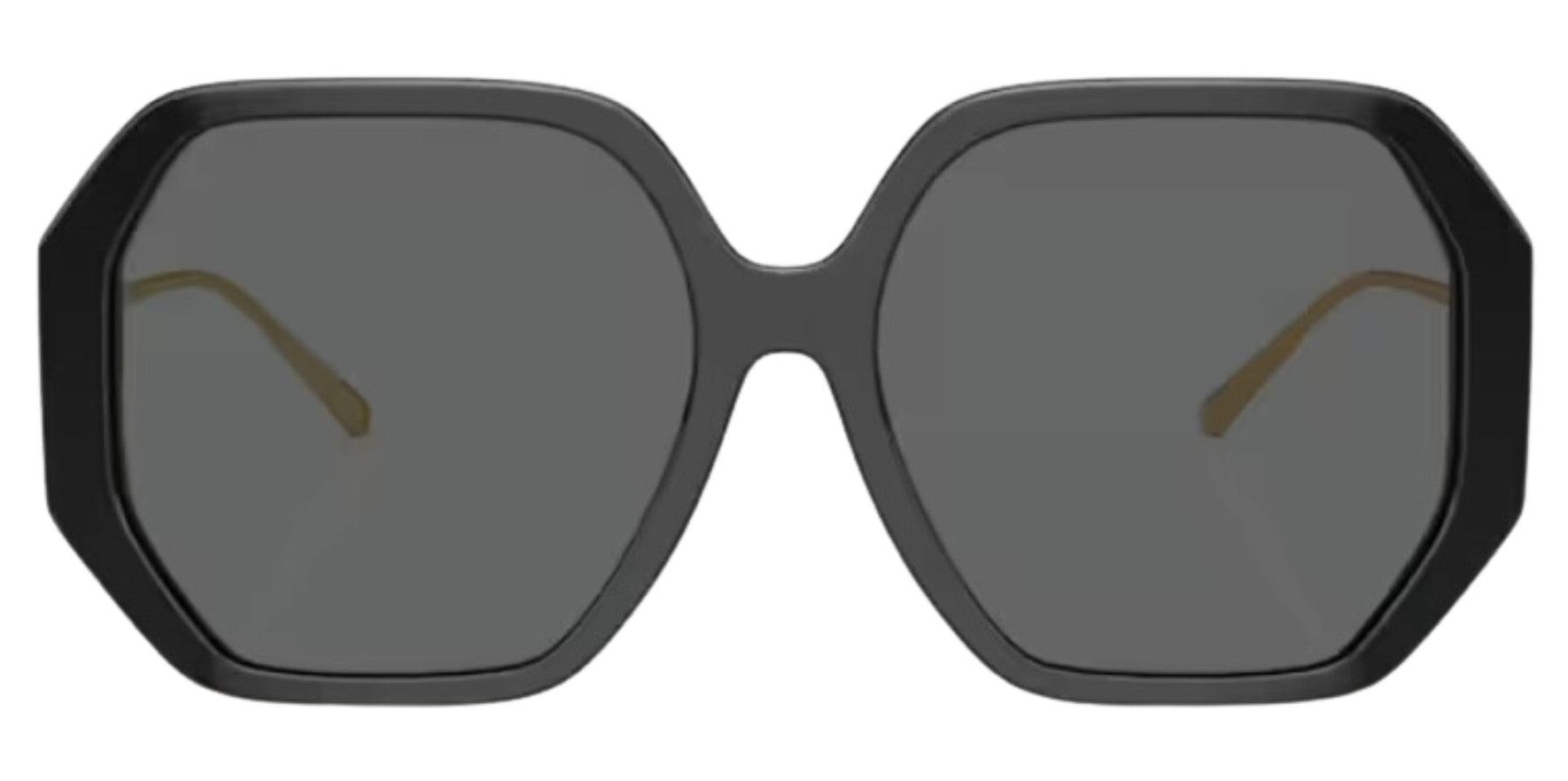 Tory Burch Black Oversized Geometric - Eyedictive