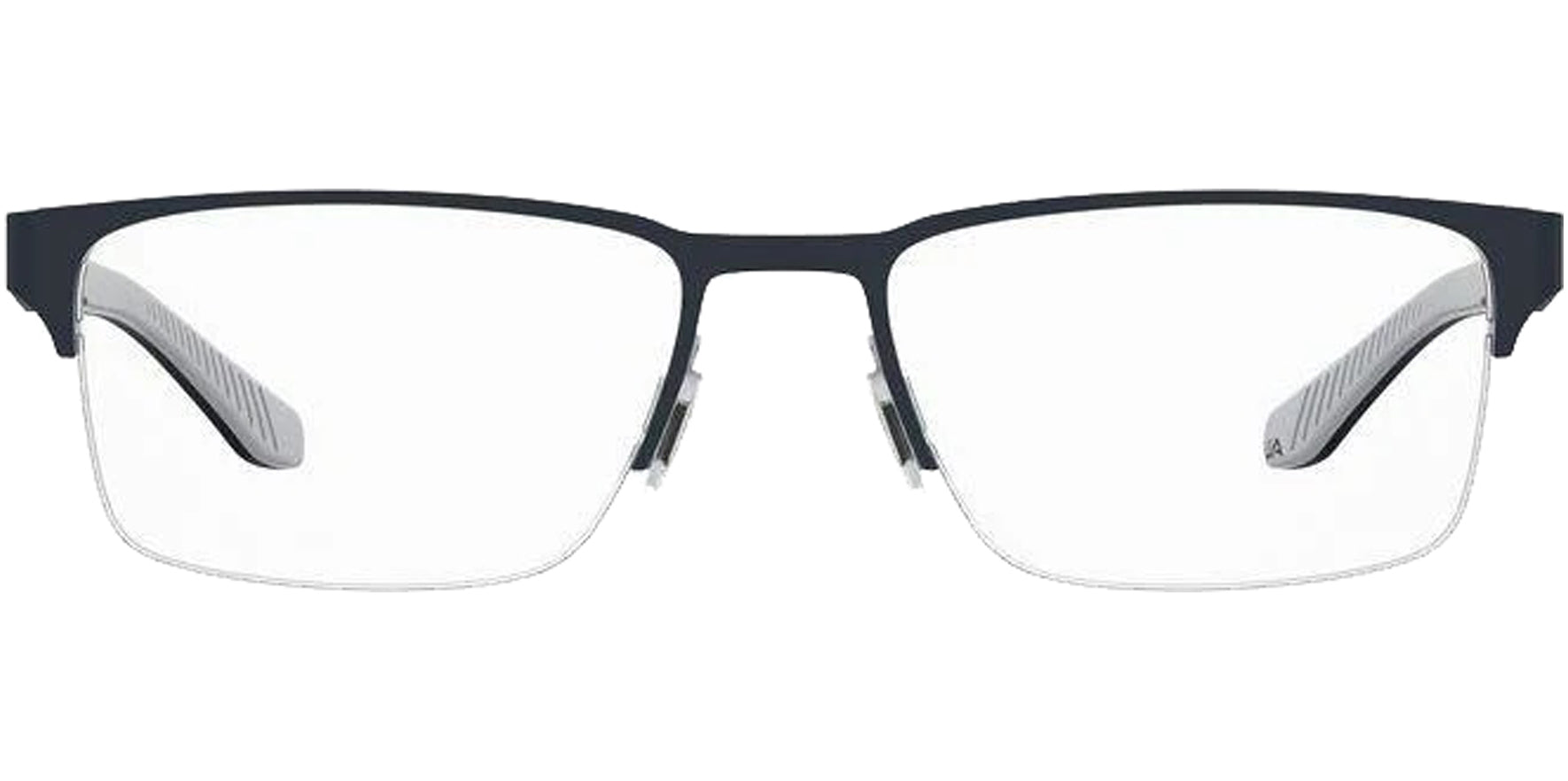 Under Armour Stainless Steel Semi-Rimless Rectangle Eyeglasses