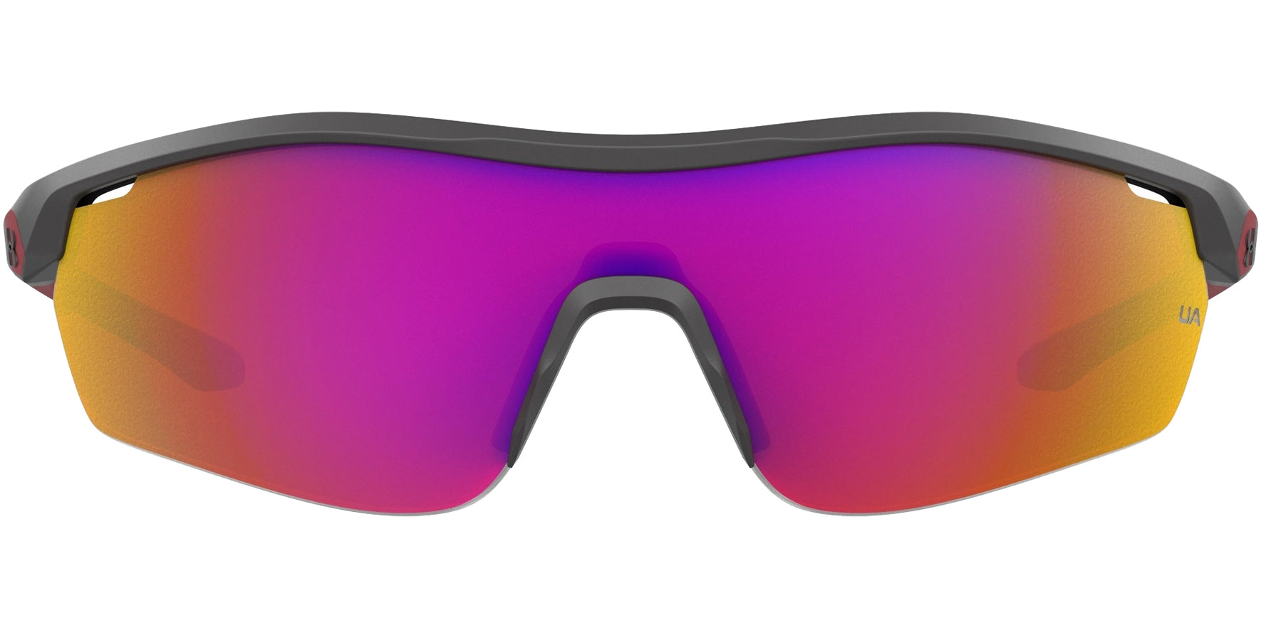 Under Armour Gametime Jr. Semi-Rimless Shield Wrap - Eyedictive