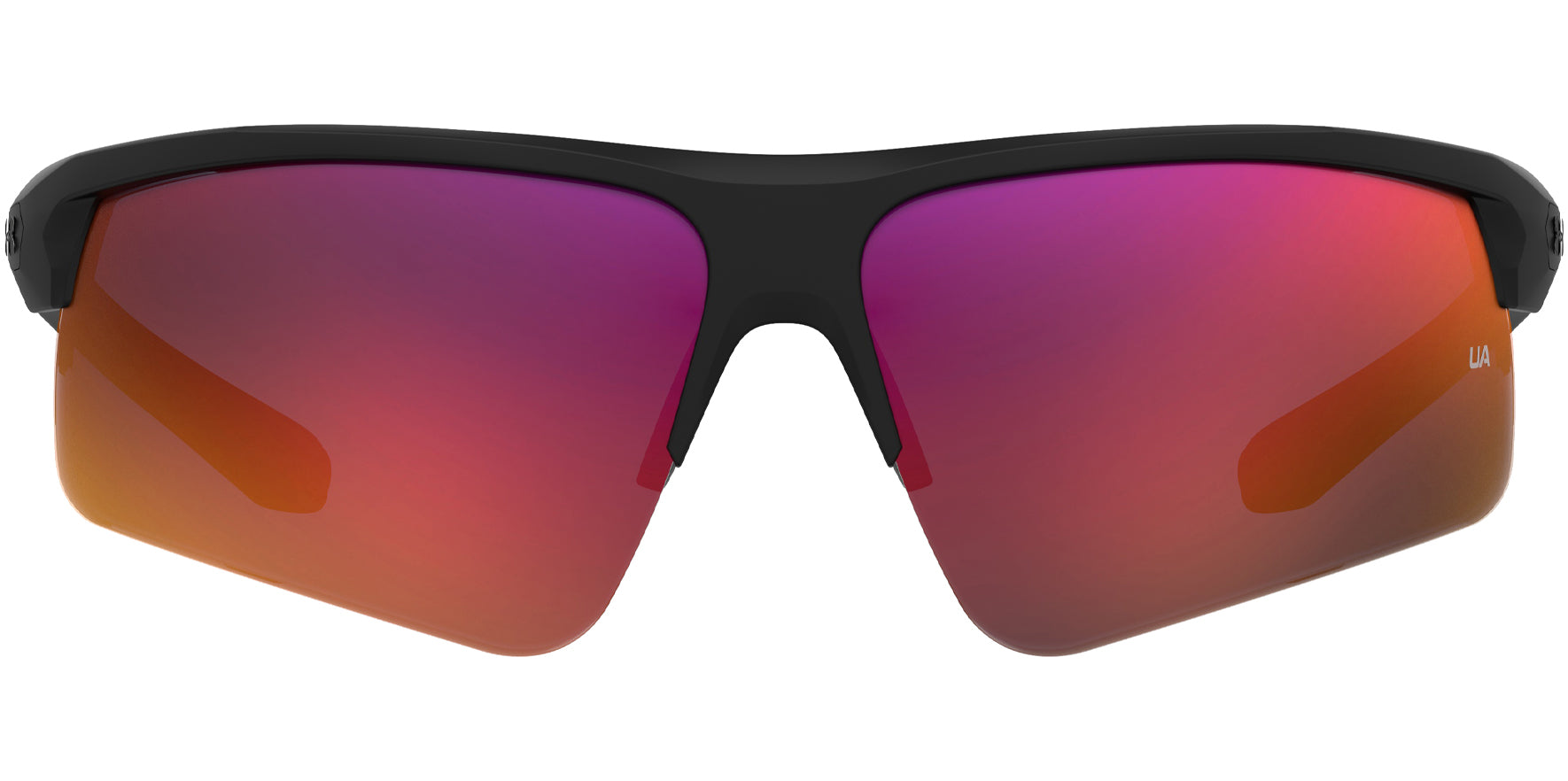 Under Armour Clutch Semi-Rimless Wrap w/ Mirror Lens