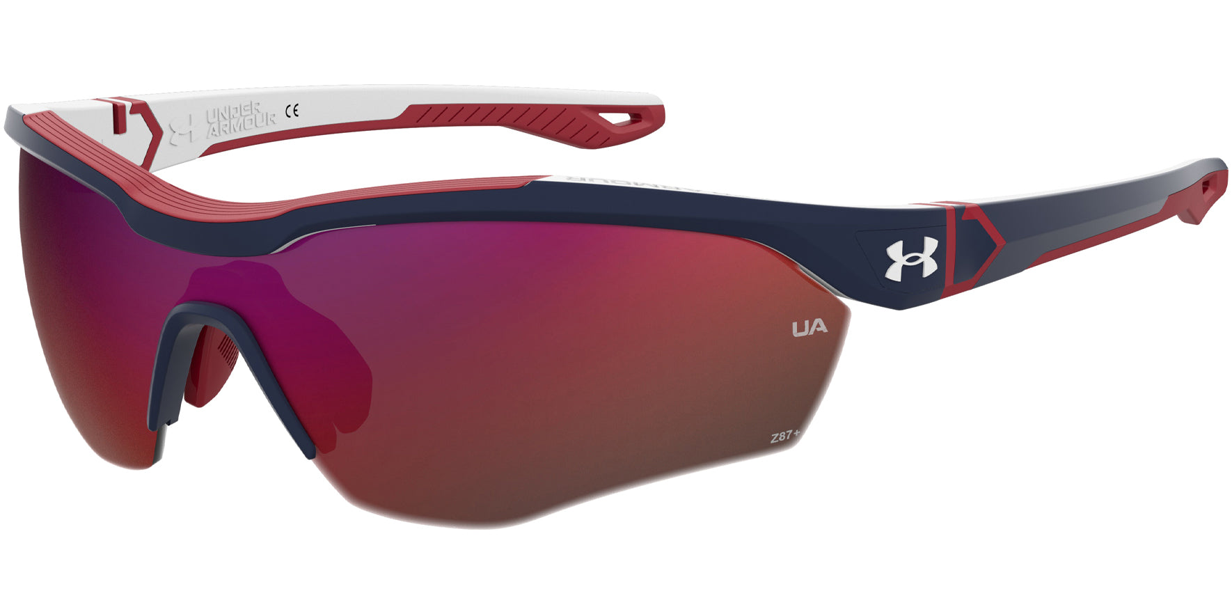 Under Armour UA Yard Pro ANSI Z87+ Semi-Rimless Wrap