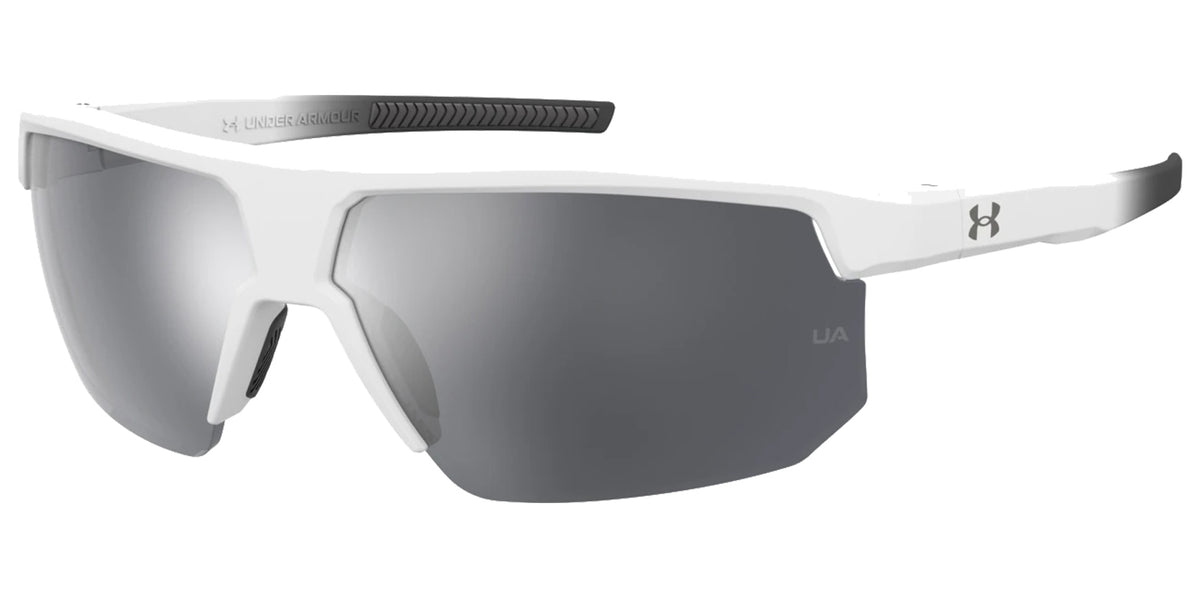 Under Armour Driven Semi-Rimless Wrap w/ Mirror Lens