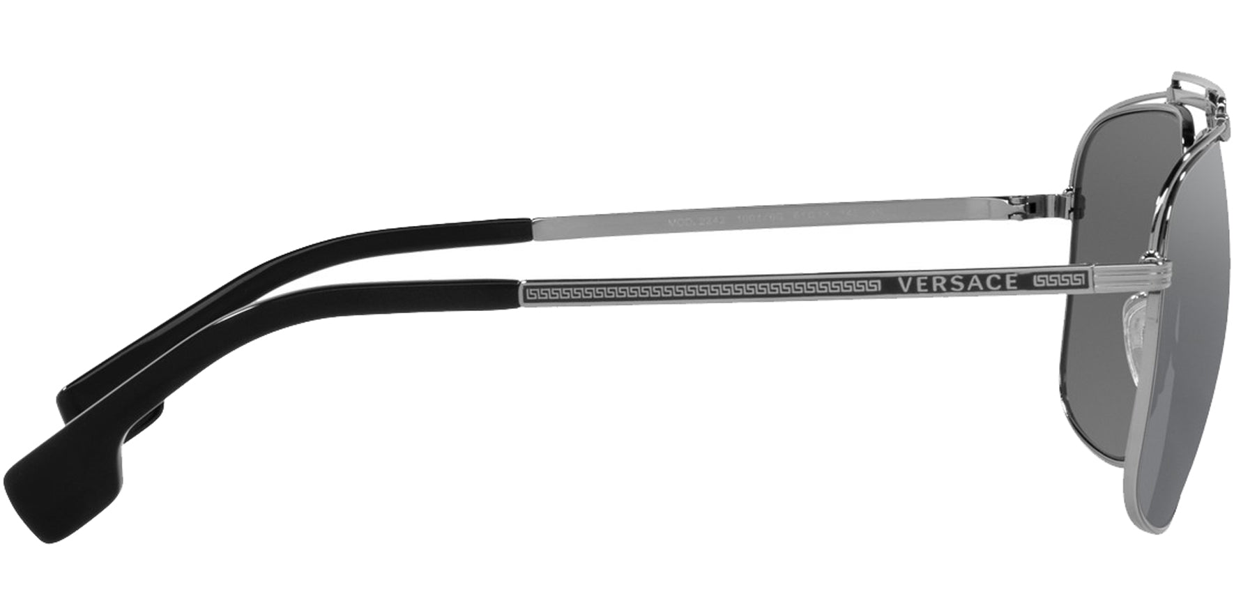 Versace Gunmetal Brow-Bar Navigator - Eyedictive