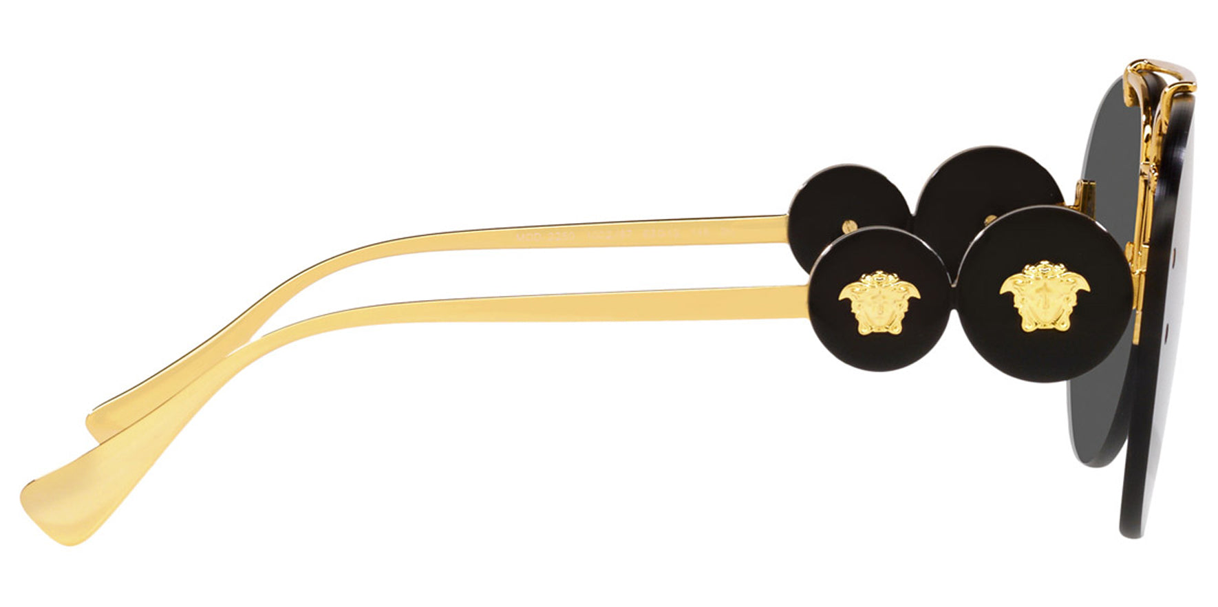 Versace Double Medusa Rimless Aviator - Eyedictive