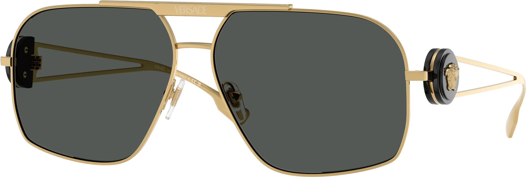 Versace Gold-Tone Brow-Bar Navigator - Eyedictive