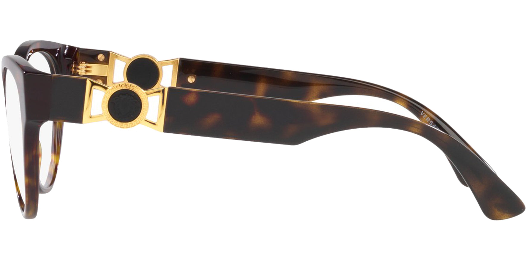 Versace Alt Fit Oval Cat Eye Eyeglass Frames - Eyedictive