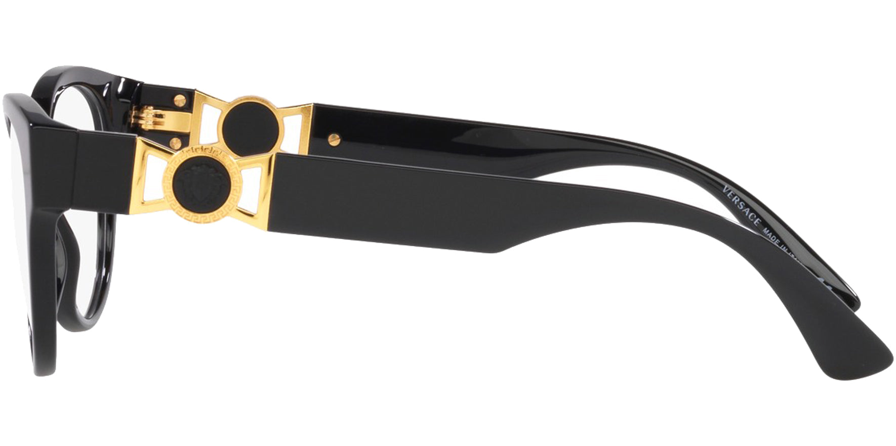 Versace Alt Fit Oval Cat Eye Eyeglass Frames - Eyedictive