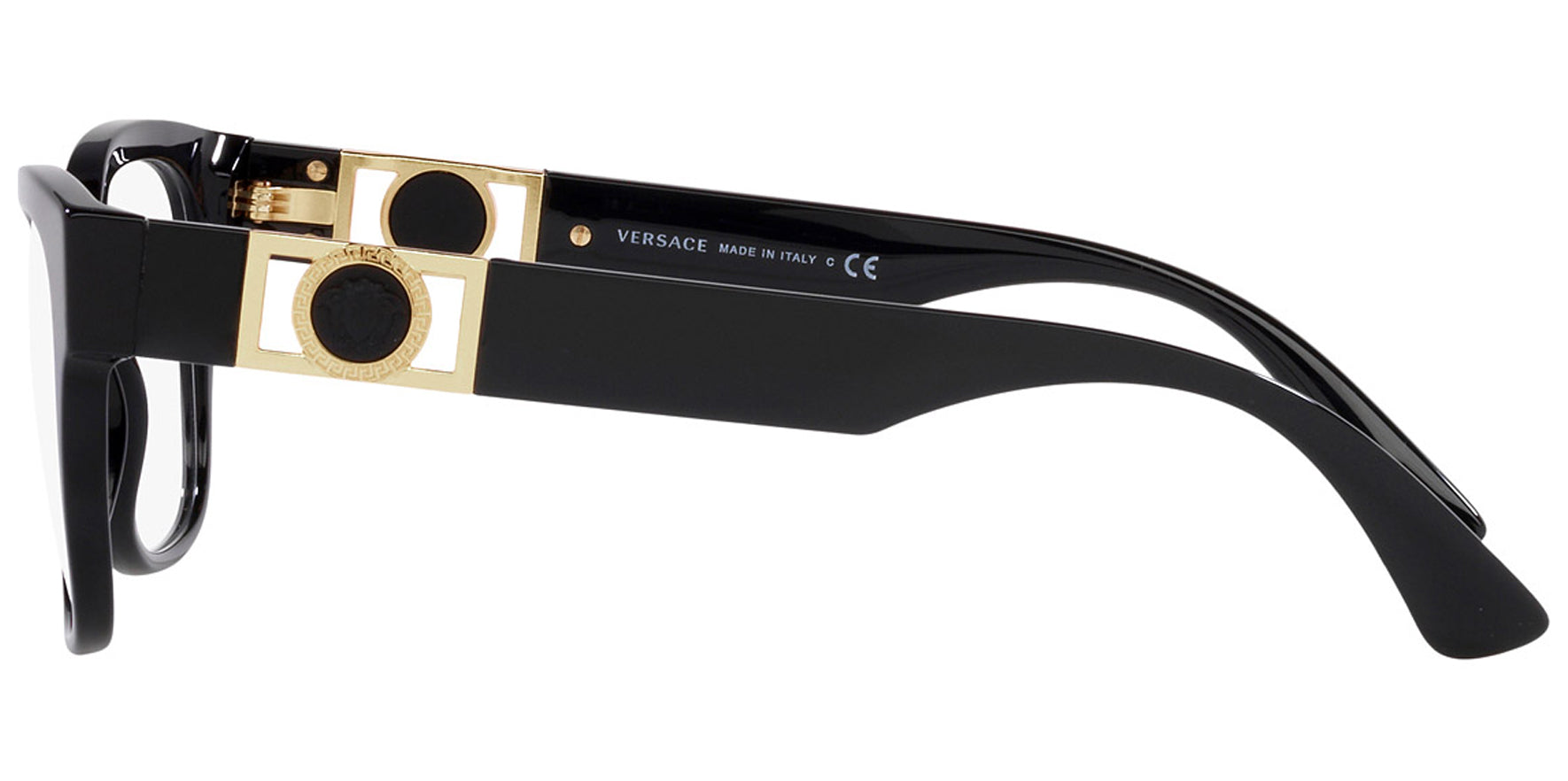 Versace Men's Soft Square Eyeglass Frames - Eyedictive
