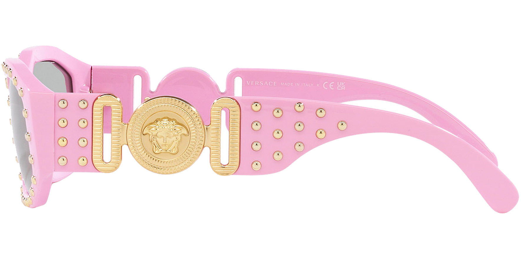 Versace Medusa Biggie Pink Geometric - Eyedictive
