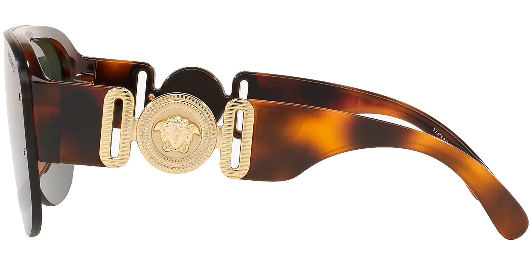 Versace Medusa Biggie Havana Pilot - Eyedictive