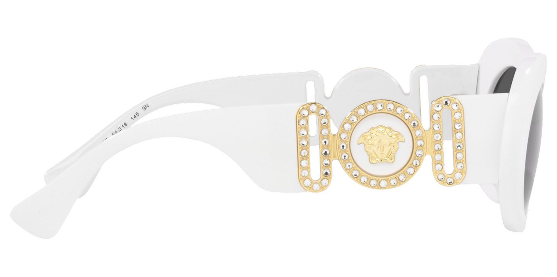 Versace White Mod Style Oval - Eyedictive