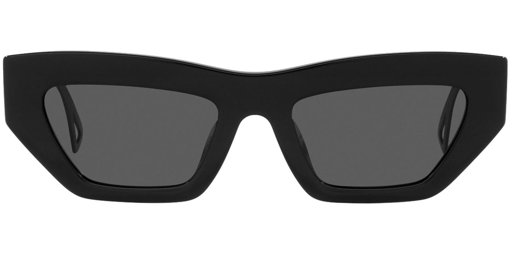 Versace Black Geometric Cat Eye - Eyedictive