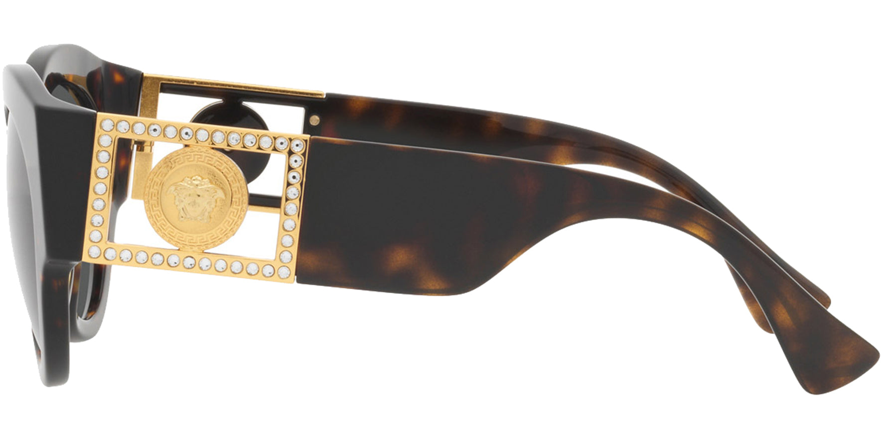 Versace Bright Medusa Round Crystal - Eyedictive