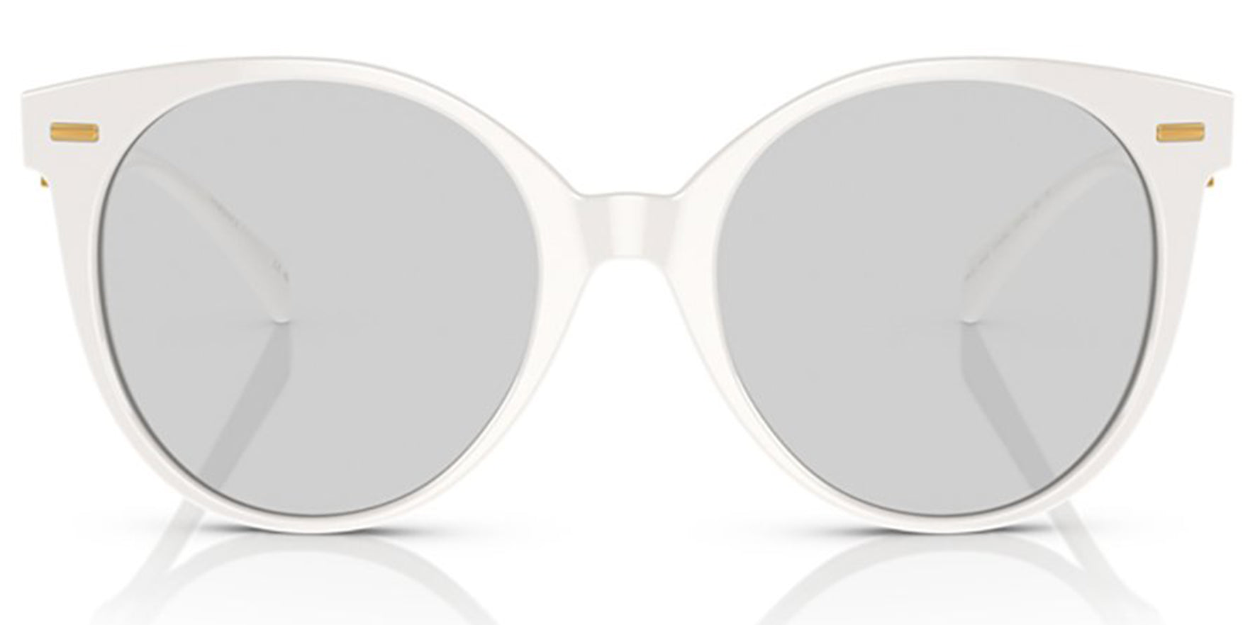 Versace Photochromic White Oversize Round - Eyedictive