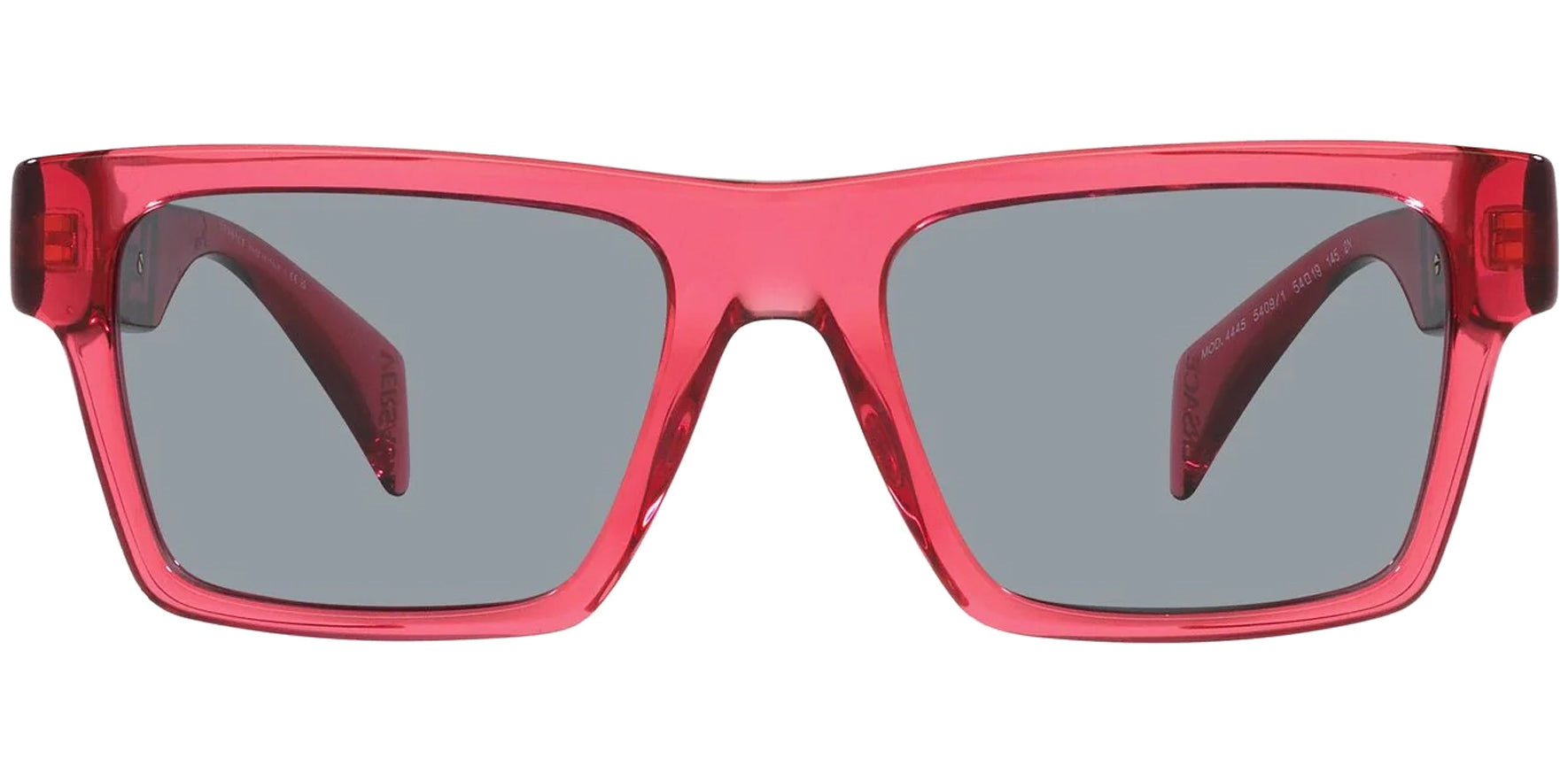Versace Rectangle w/ Greca Pattern Temples - Eyedictive