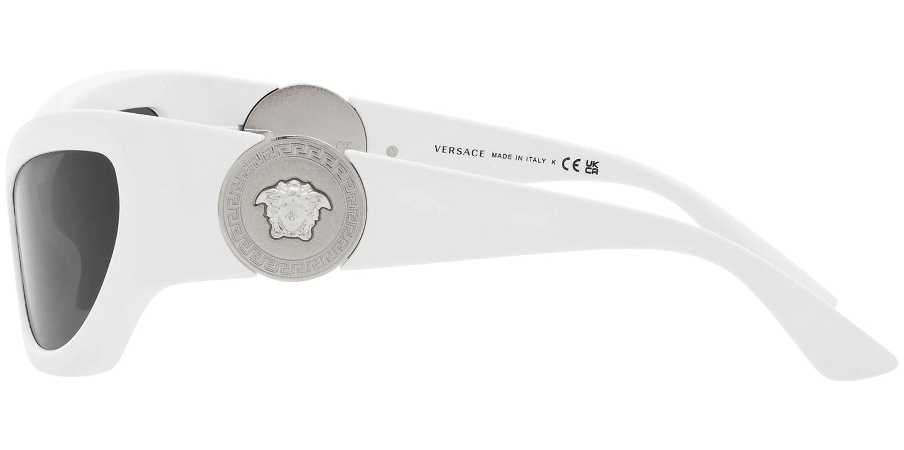 Versace Medusa Runway White Cat Eye - Eyedictive
