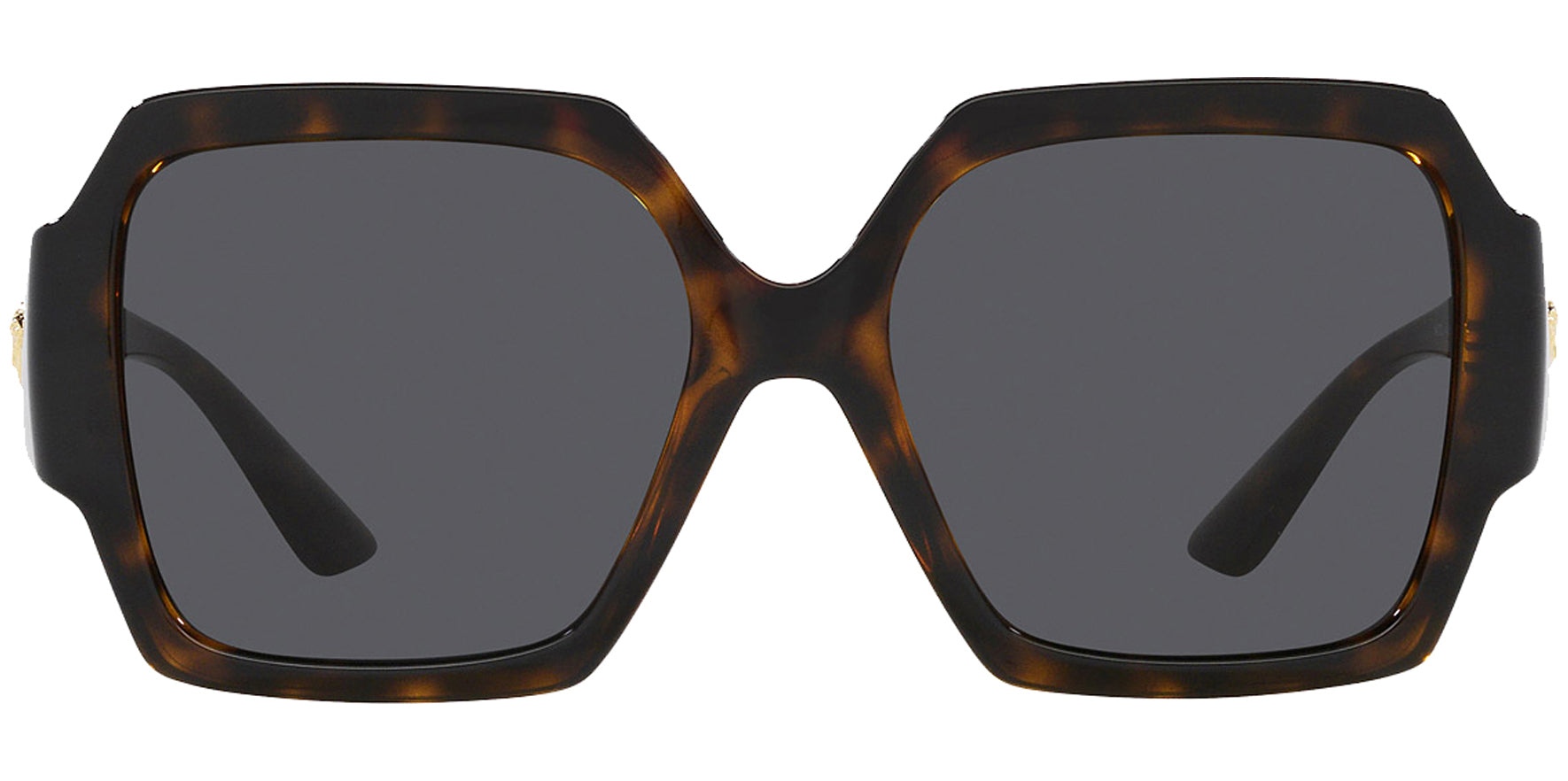 Versace Oversized Havana Square - Eyedictive
