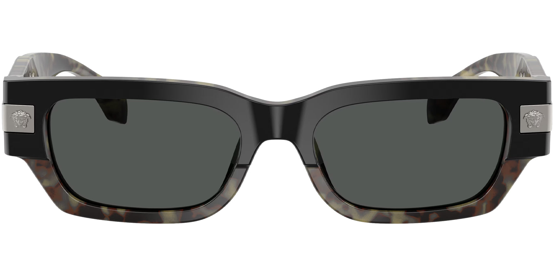 Versace Structured Geometric Rectangle - Eyedictive
