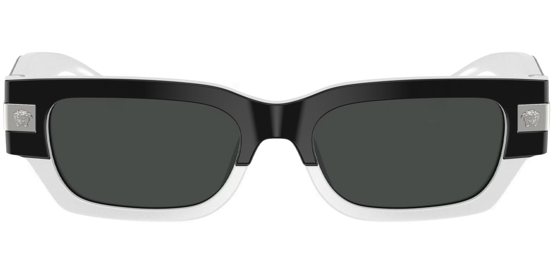 Versace Structured Geometric Rectangle - Eyedictive