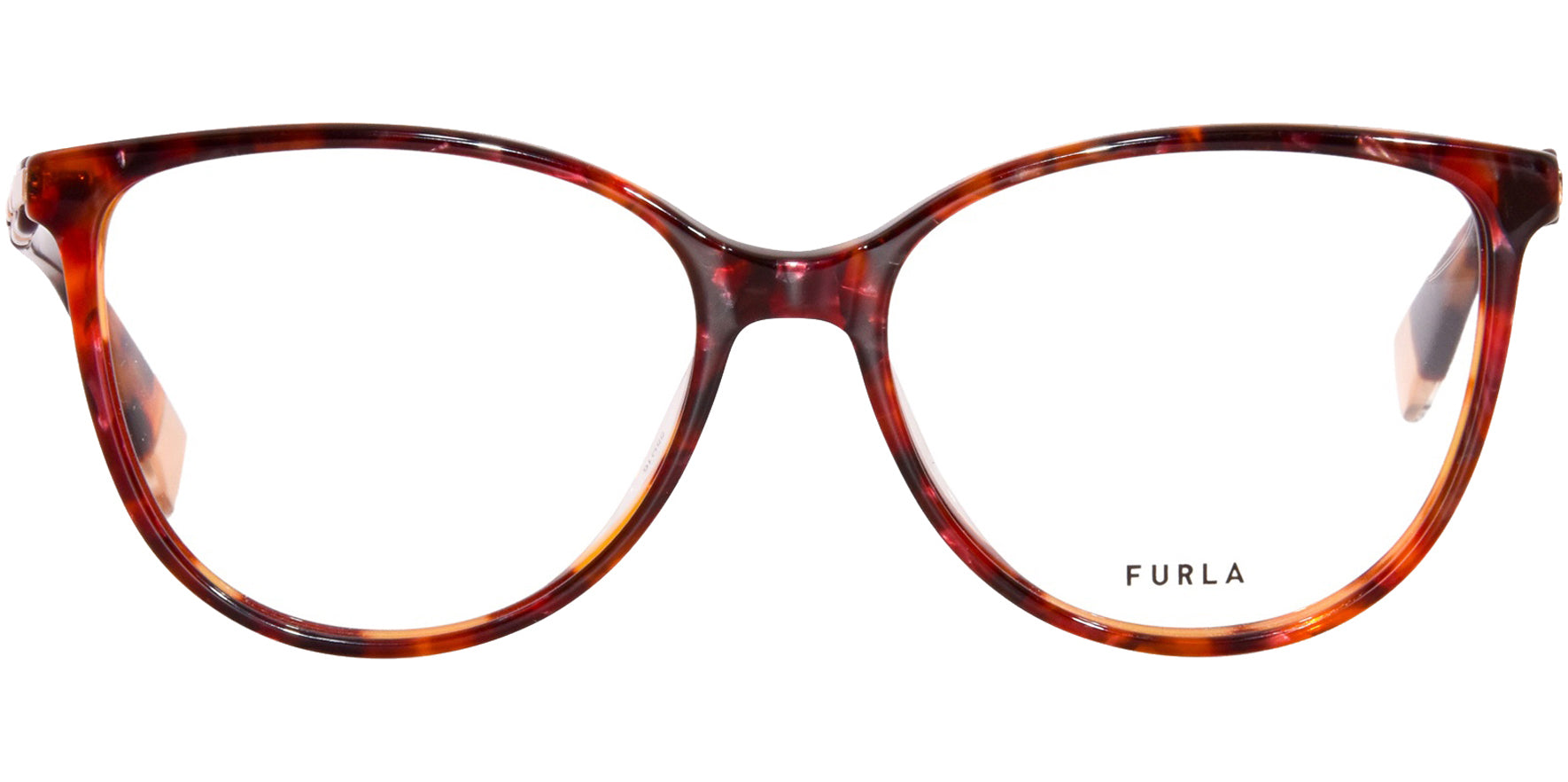 Furla Cat-Eye Eyeglasses w/ Steel Hinges
