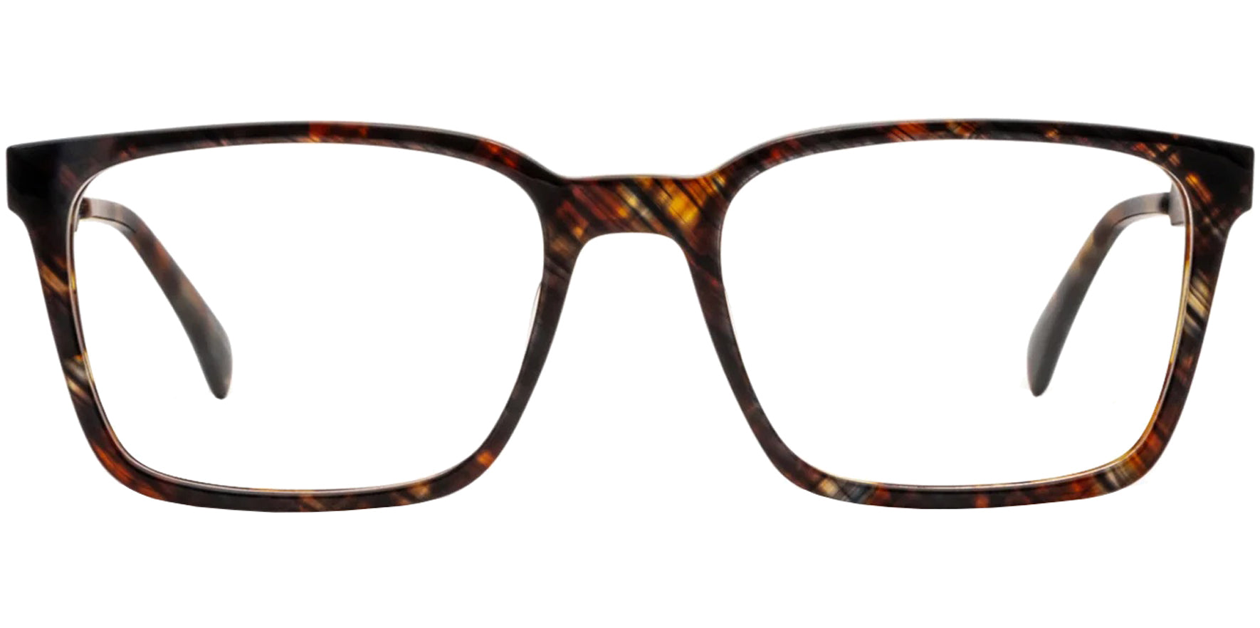 John Varvatos Square Eyeglasses w/ Spring-Flex Hinges