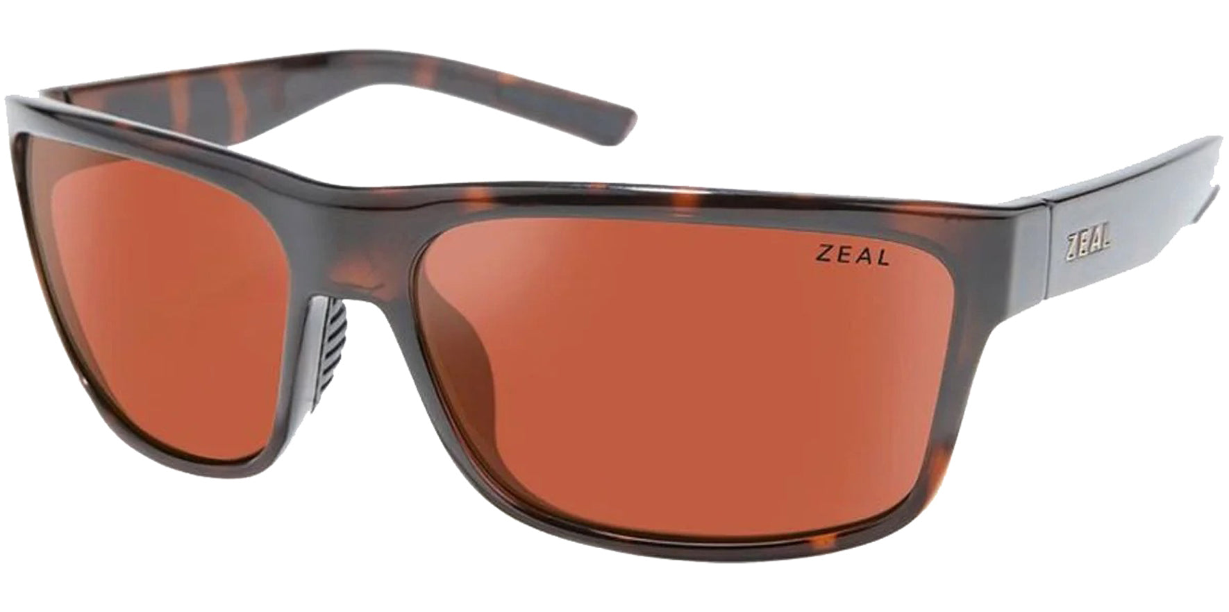 Zeal Rampart Polarized Square Wrap w/ Rubber Inserts