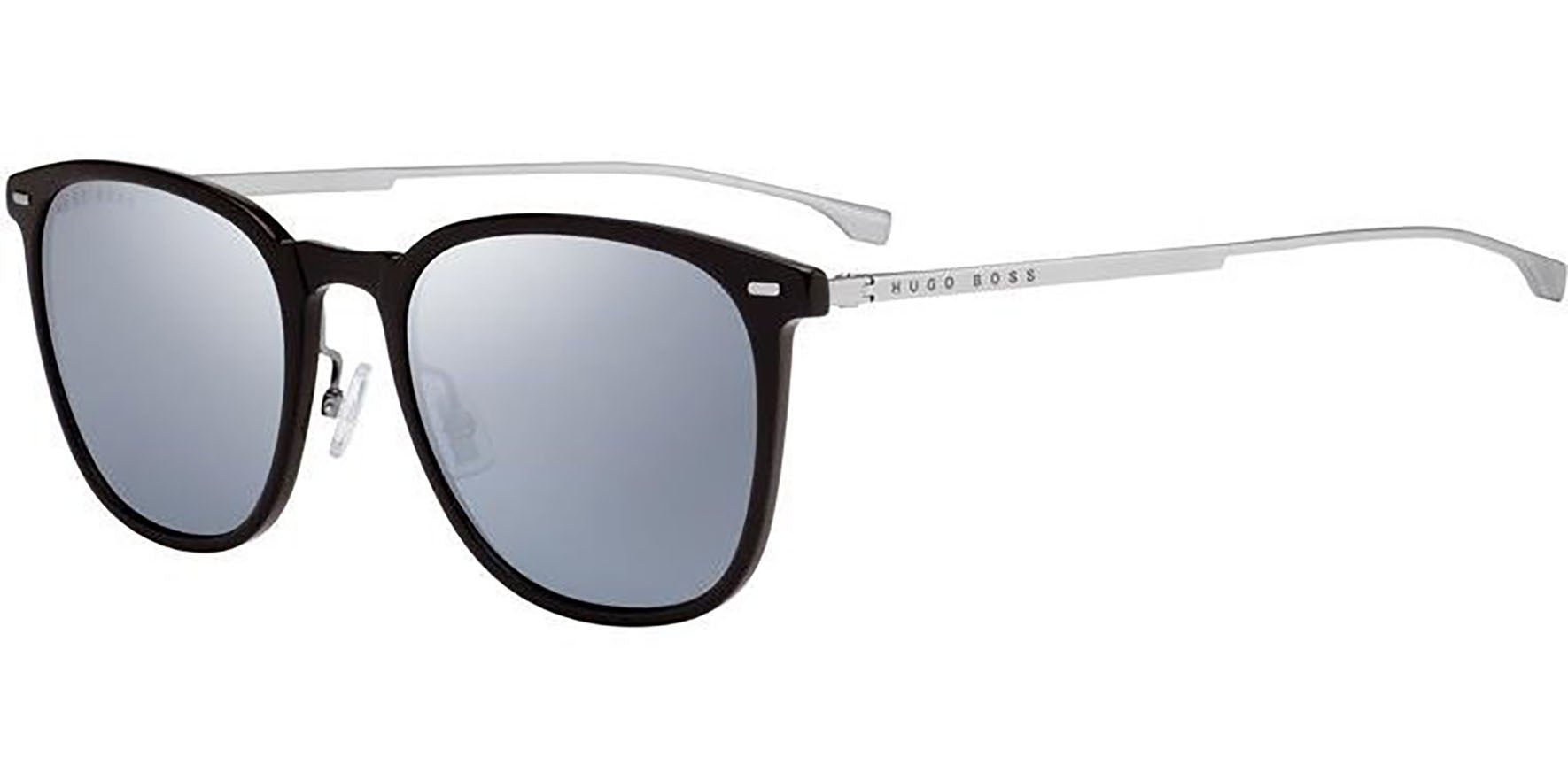 Hugo Boss Brown Soft Square w/ Titanium Temples - Eyedictive