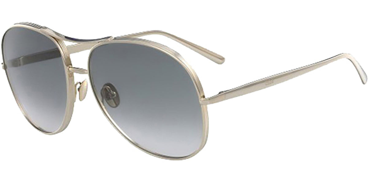 Chloe Nola Oversize Aviator w/ Gradient Lens - Eyedictive