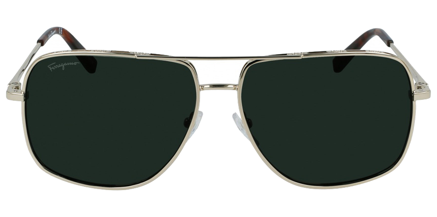 Ferragamo Shiny Gold-Tone Navigator