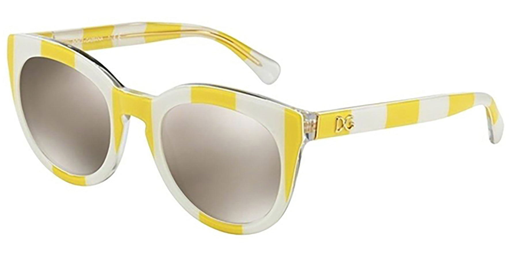 Dolce & Gabbana w/ Brown Gold Mirror Lens - Eyedictive