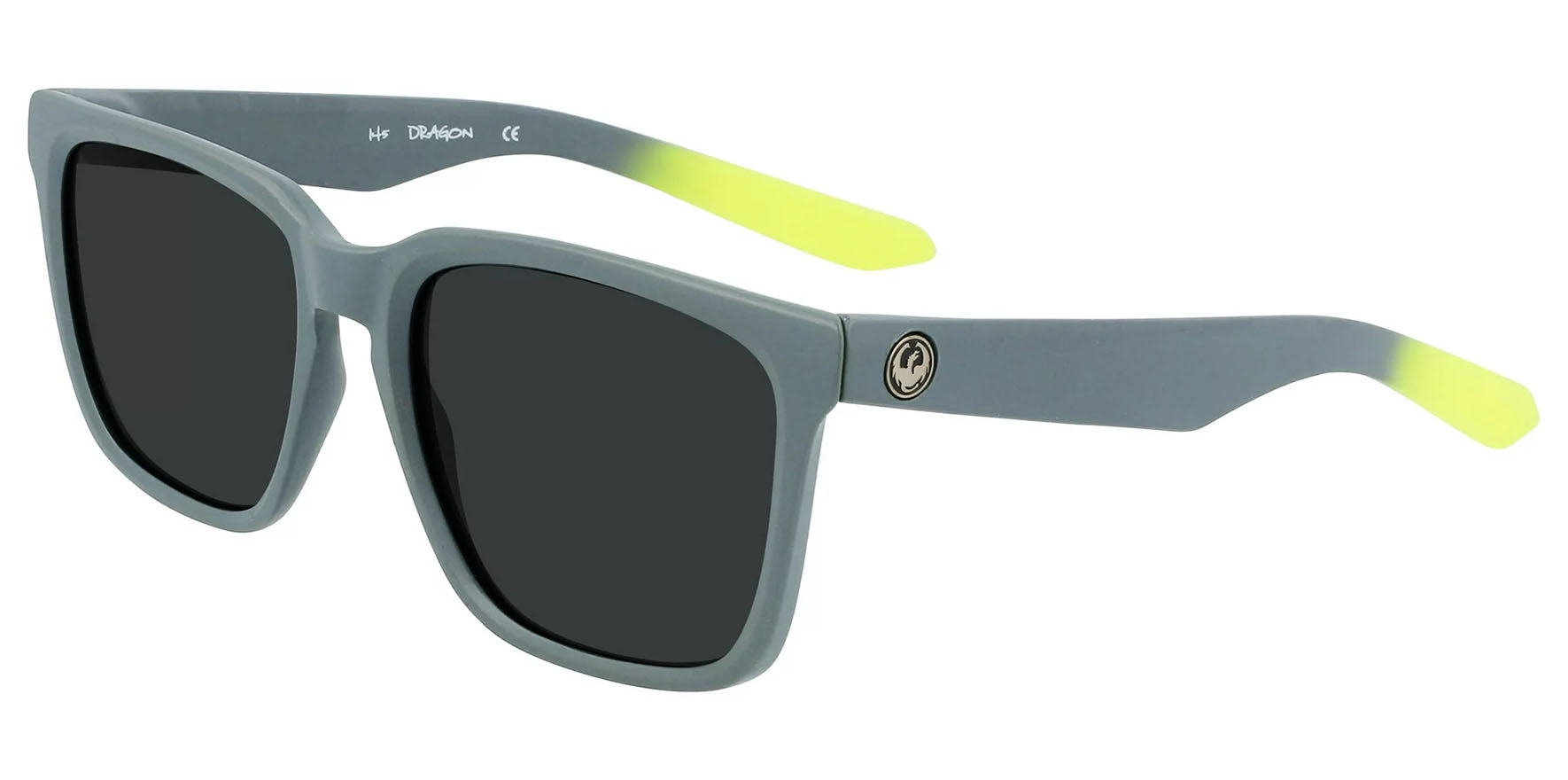 Dragon Alliance Baile XL Mick Fanning Matte Charcoal/Lime Square Sport - Eyedictive