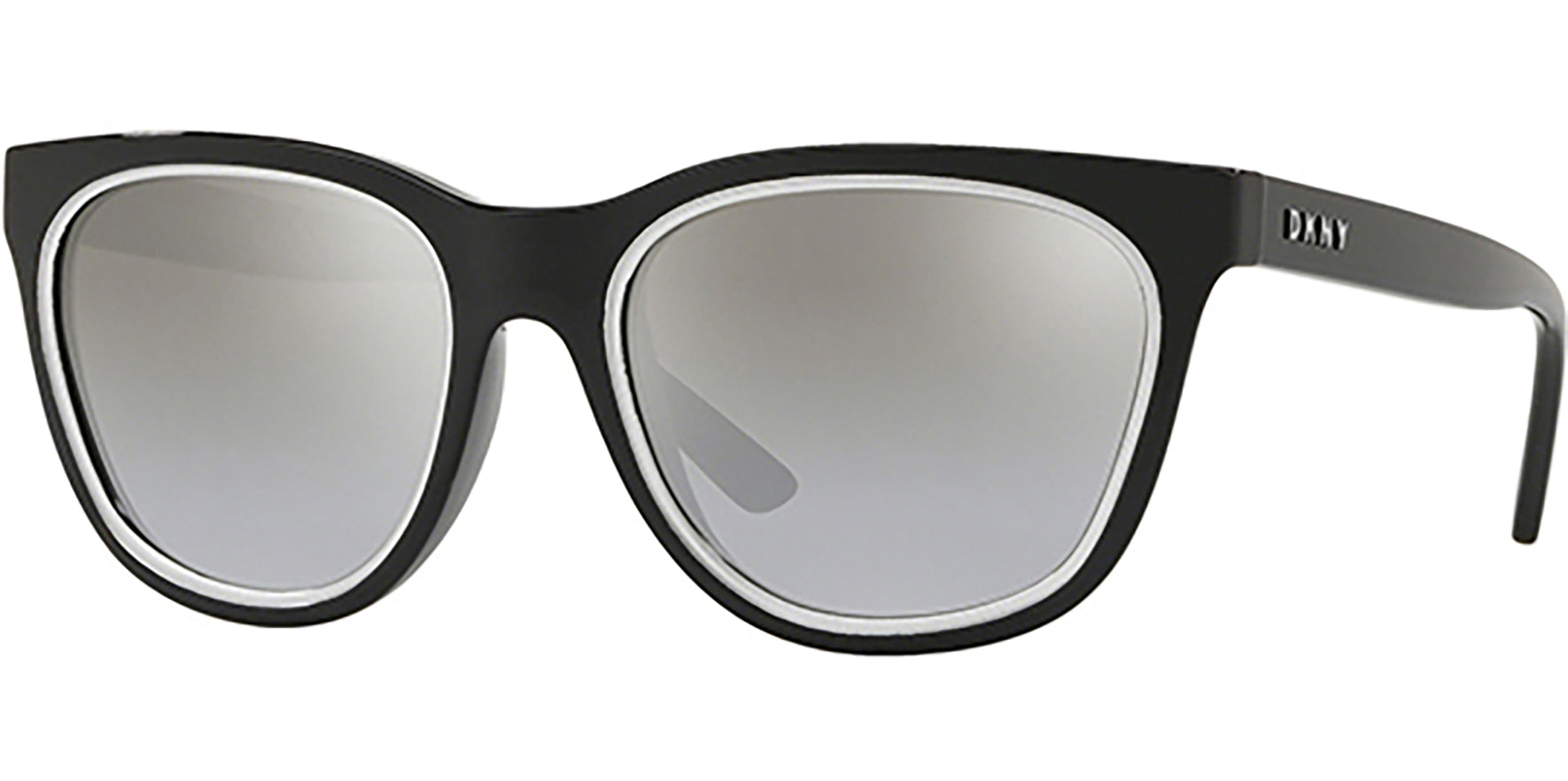 DKNY Modified Cat-Eye w/ Gradient Flash Lens - Eyedictive