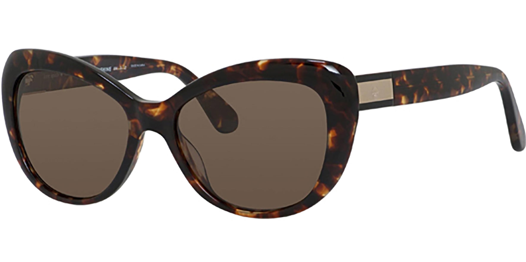 Kate Spade Emmalynn Polarized Dark Havana Cat Eye - Eyedictive