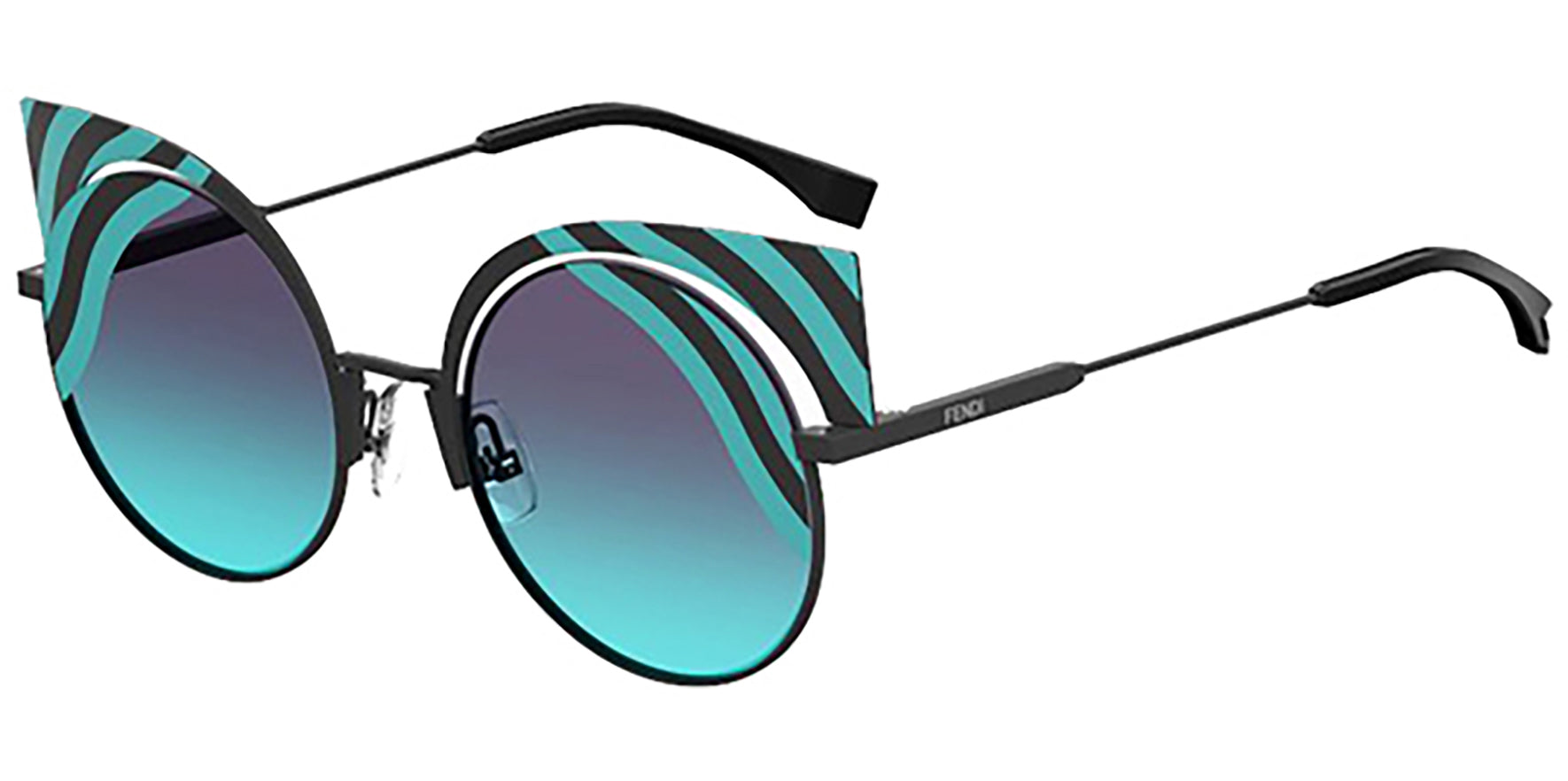 Fendi metal cat eye sunglasses online