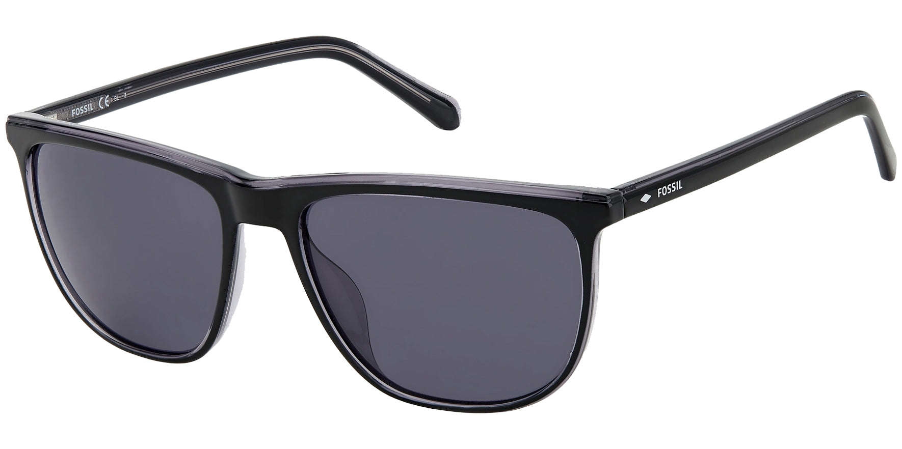 Fossil Modern Slim Square w/ Transparent Inner Side - Eyedictive