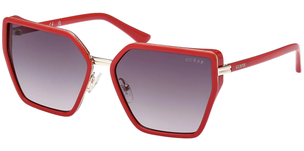 GUESS GU7871 Geometric Butterfly Sunglasses 59mm w/ Case Guess Women main image 4
