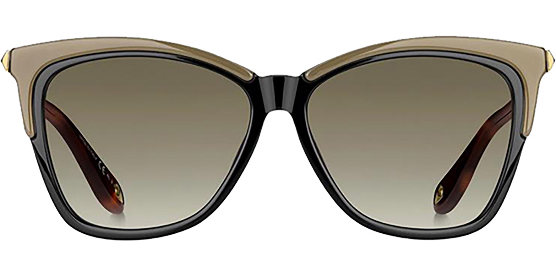 Givenchy Paris Two-Tone Browline Cat-Eye - Eyedictive