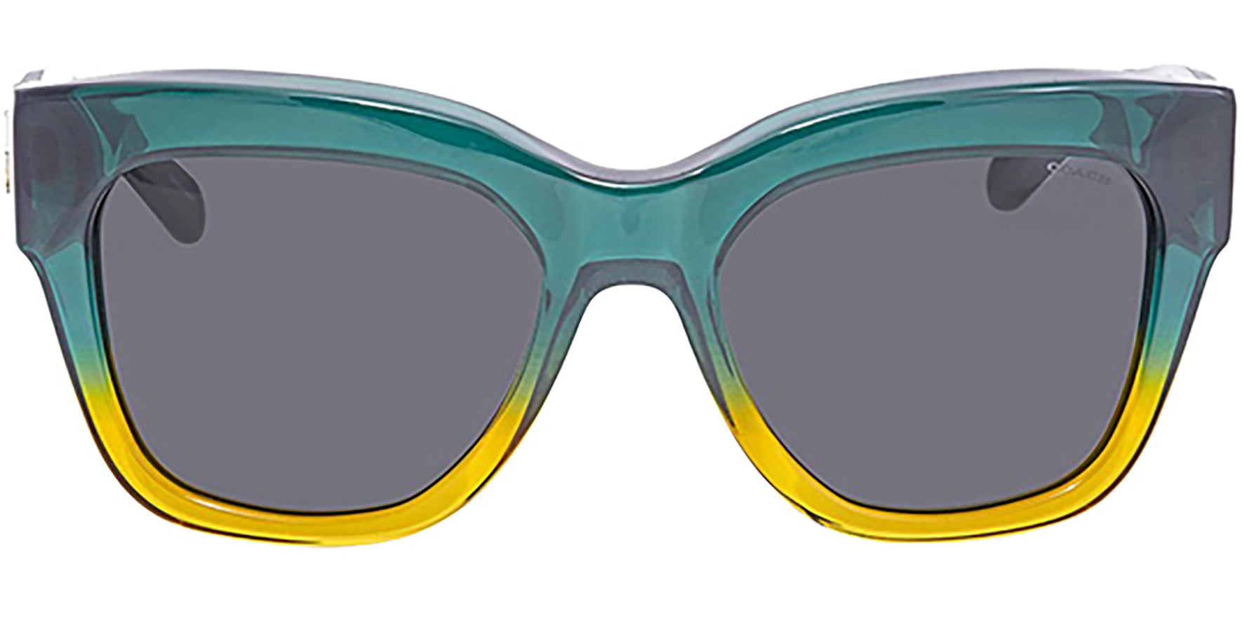 Coach Emerald Mustard Gradient Oversize - Eyedictive
