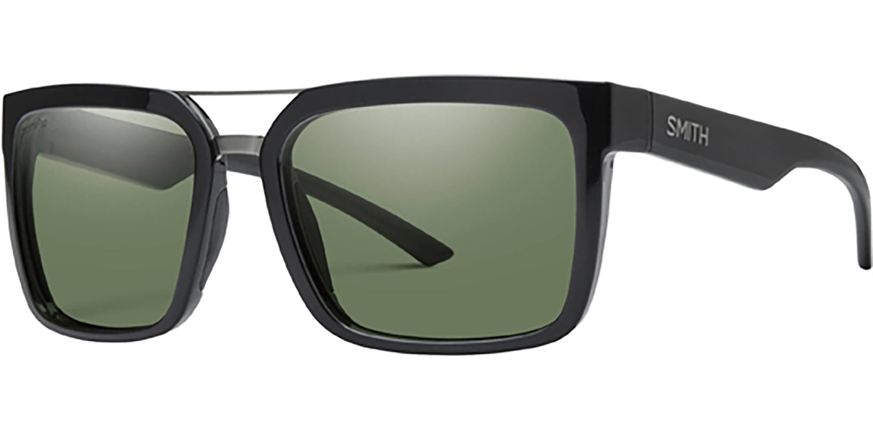Smith Optics Highwire Polarized ChromaPop Browbar Square - Eyedictive