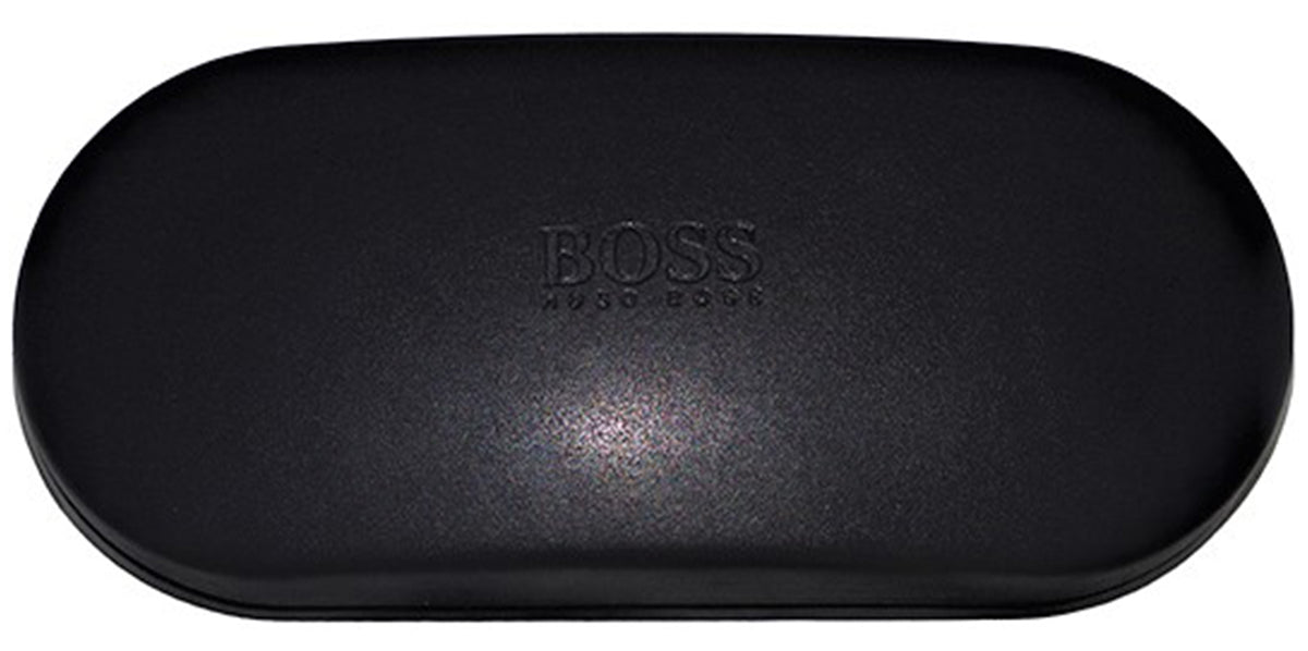 Hugo Boss Ruthenium Aviator w/ Crystal Havana Temples - Eyedictive