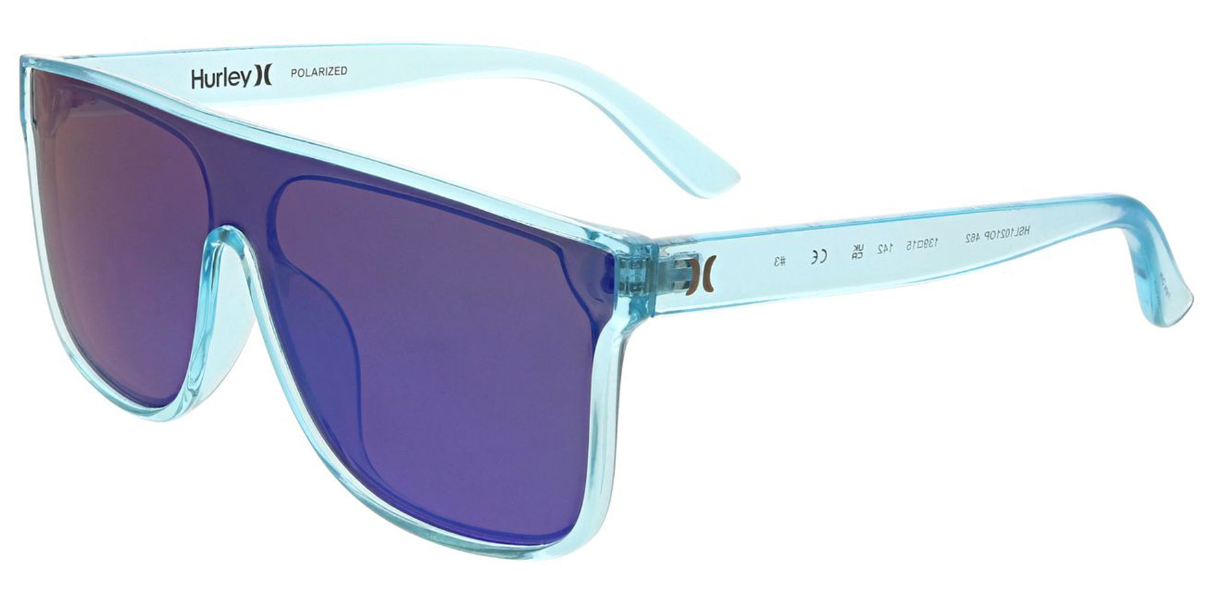 Hurley Polarized Flat Top Sport Shield - Eyedictive