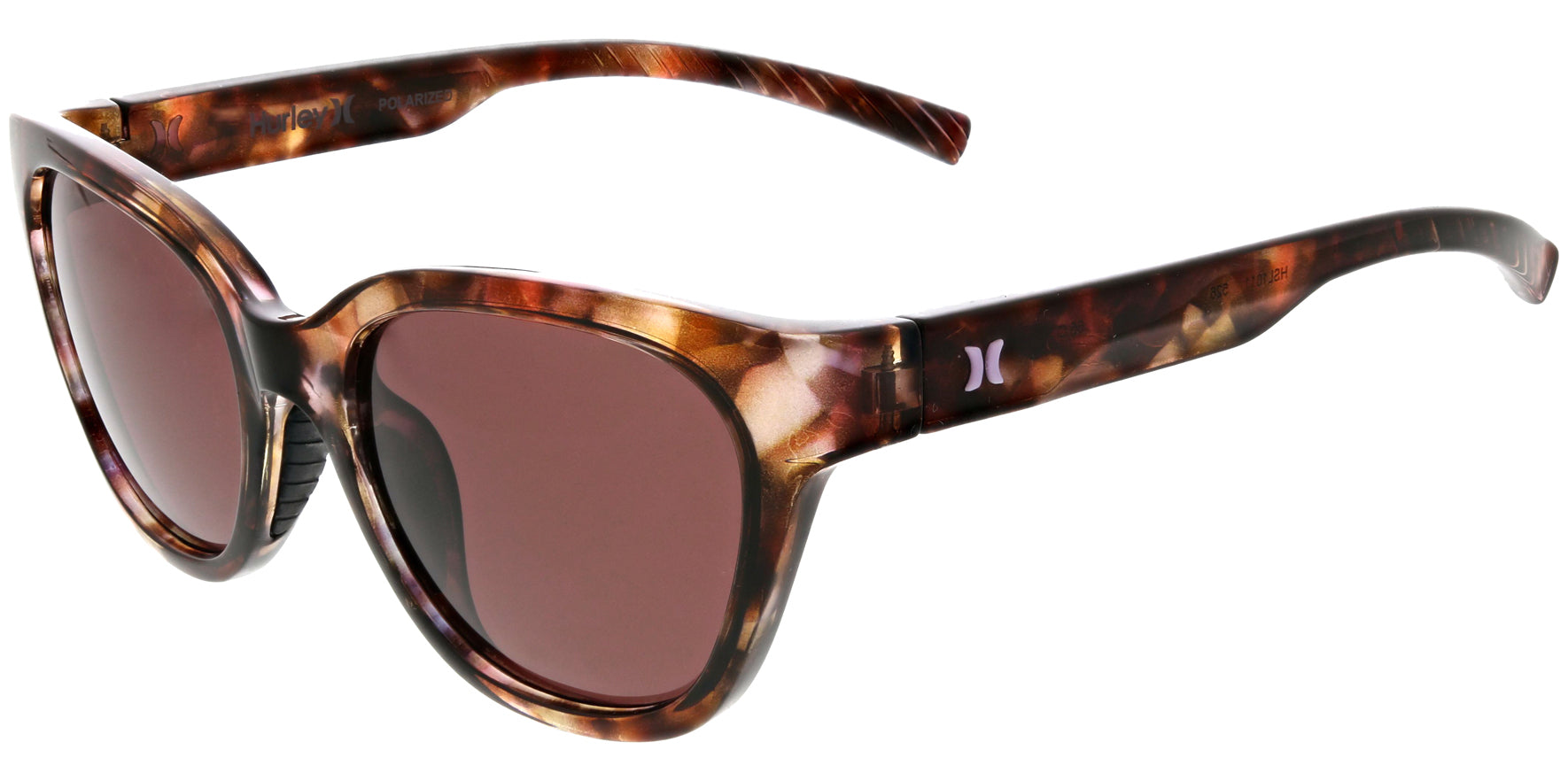 Hurley Polarized Lilac Demi Squared Cat Eye - Eyedictive