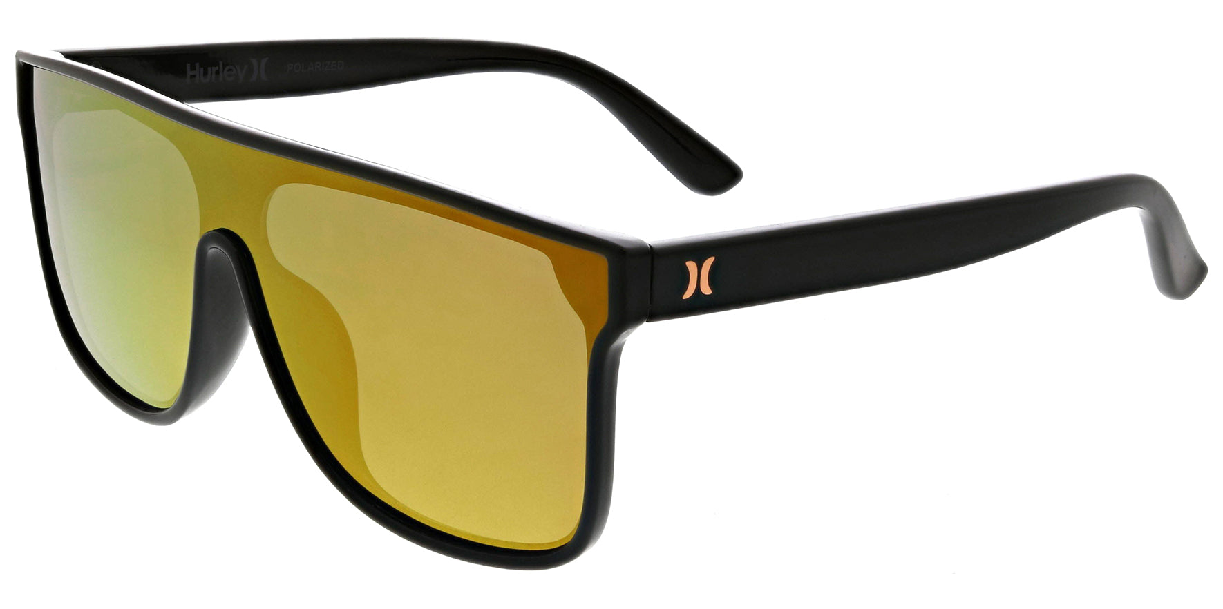 Hurley Polarized Flat Top Sport Shield - Eyedictive
