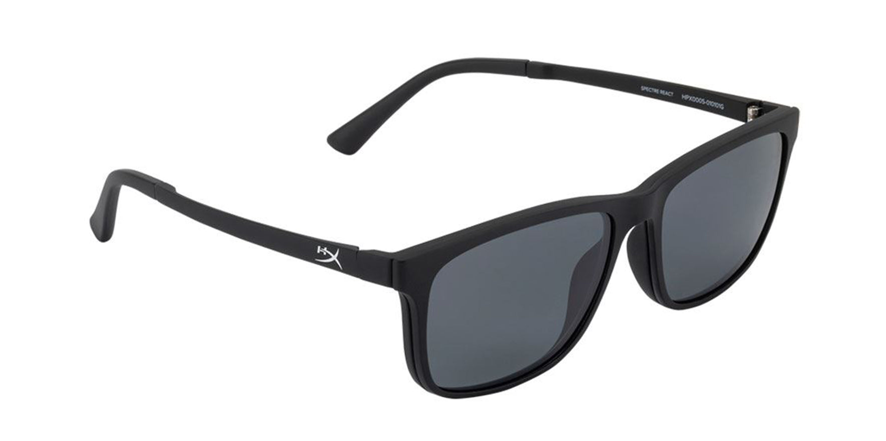 HyperX Spectre React Blue Light Blocking Gaming/Computer Glasses w/ Polarized Clip-Ons - Eyedictive