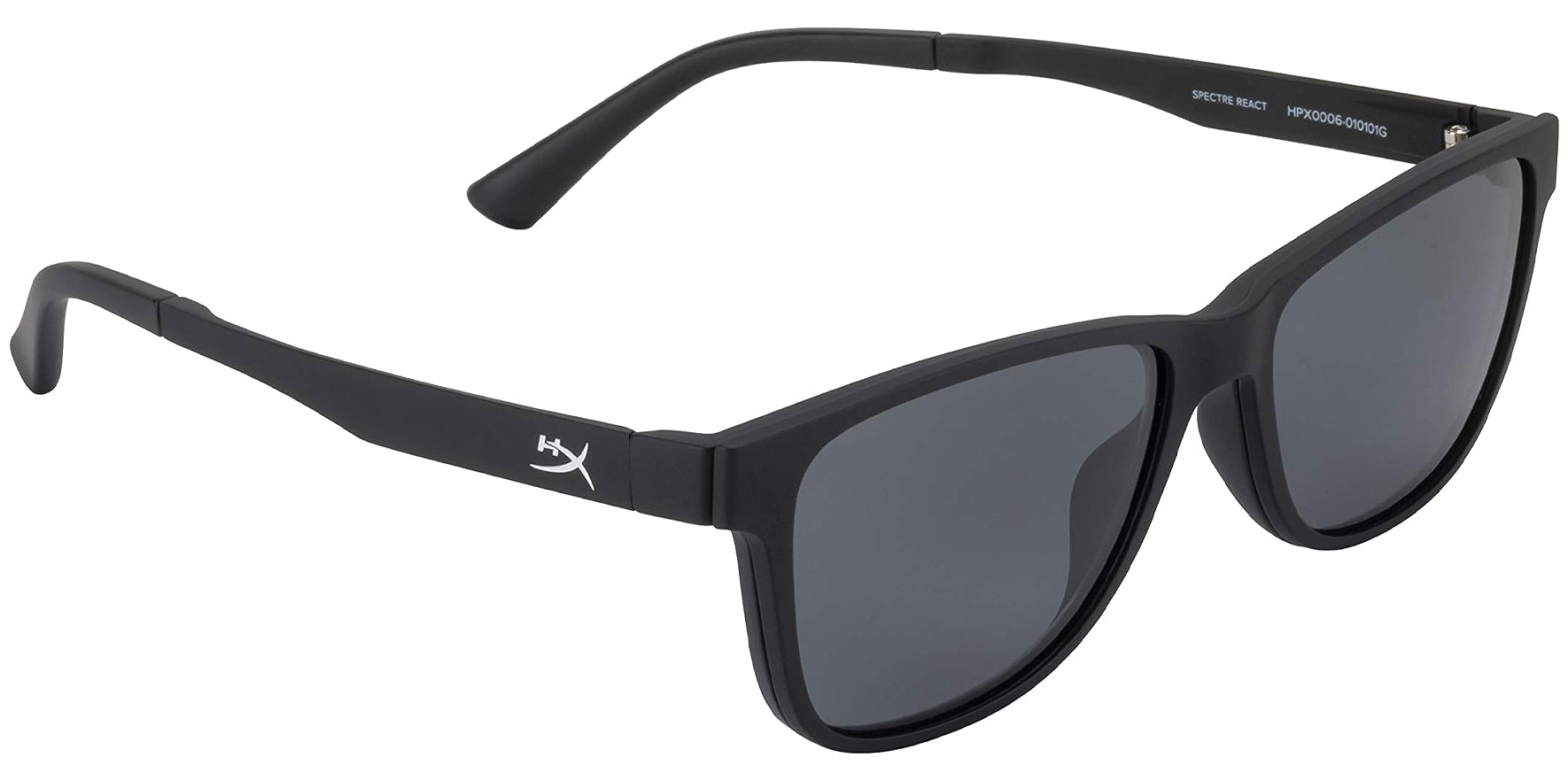 HyperX Spectre React Blue Light Blocking Glasses w/ Polarized Clip-Ons - Eyedictive