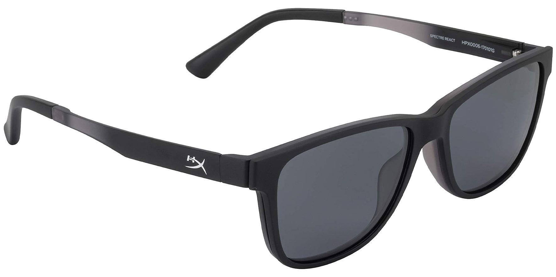 HyperX Spectre React Blue Light Blocking Glasses w/ Polarized Clip-Ons - Eyedictive